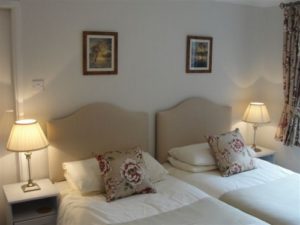 Self catering holiday let for two person, the twin room